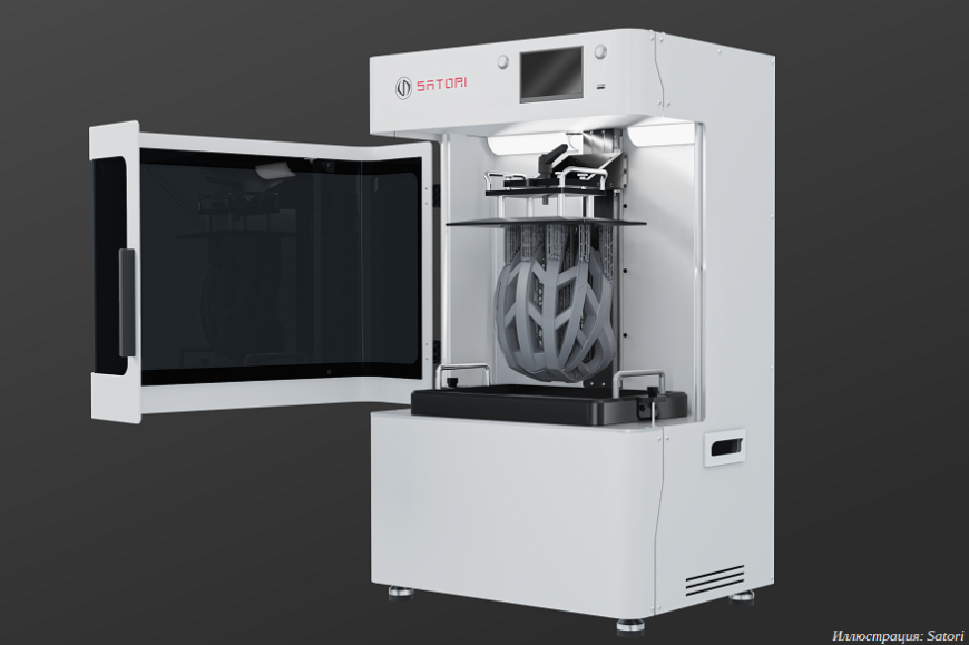 Компания Satori анонсировала настольный MSLA 3D-принтер с разрешением 6K