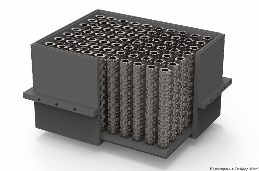 3D-принтеры Desktop Metal Production System получили возможность печатать сталью 420