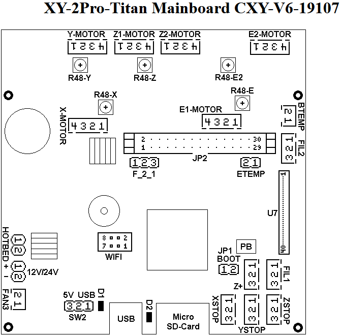 Tronxy XY-2 Pro: Установка BFPtouch. Подключение Raspberry Pi Zero W по UART к Chitu V6.