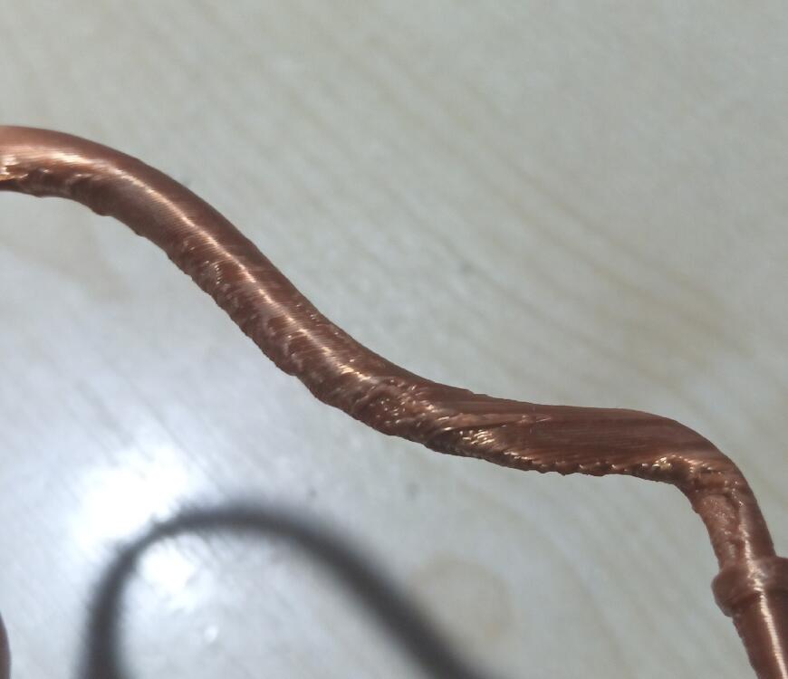 Косяки при печати нависаний или мостов