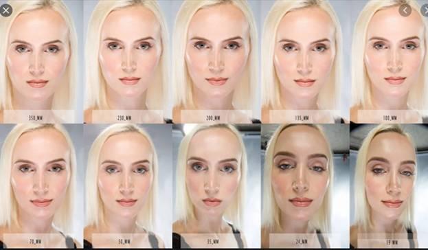 3d моделирование лица человека по фотографиям.