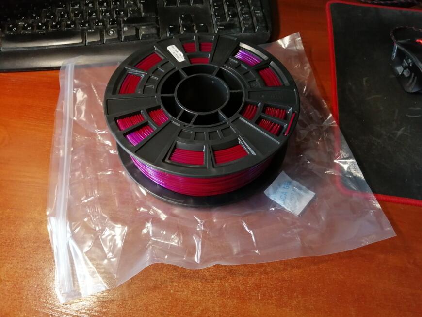 Нанообзор на аметистовый PETG+ от LIDER-3D.