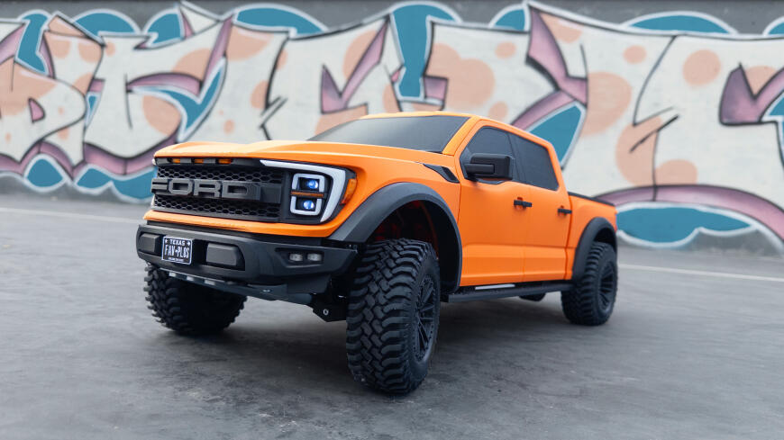 RC модель Ford F-150 Raptor на 3D принтере