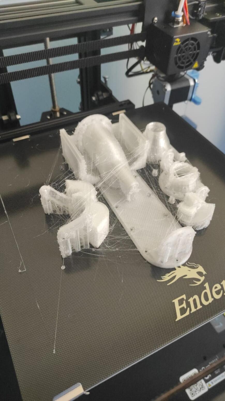 Отвратительное качество печати PETG Bestfilament