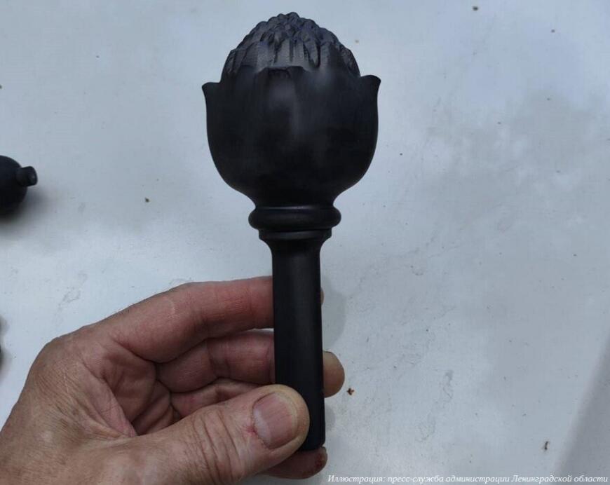 Ворота Приоратского парка восстанавливают с помощью технологий 3D-печати