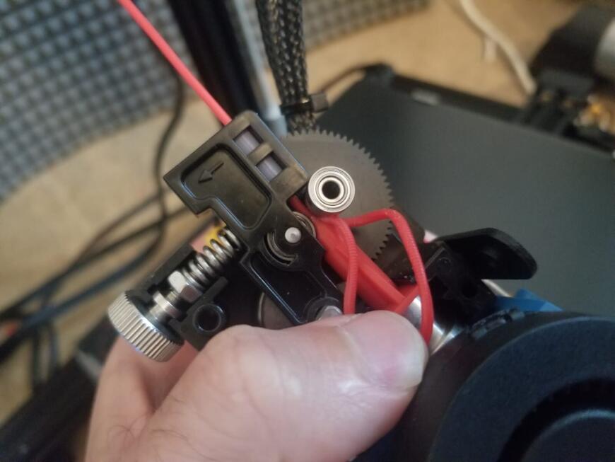 CR10 V3 c директом совсем не ест TPU от FD Plast (есть идеи что подкрутить?)