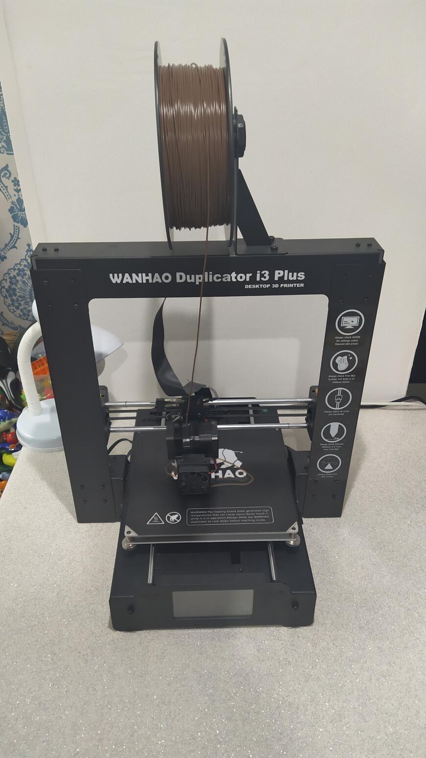 Проблема при печати на принтере Wanhao Duplicator i3 Plus V2.0