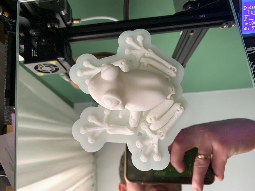 Не получается настроить качественную печать модели Ender 3 Pro