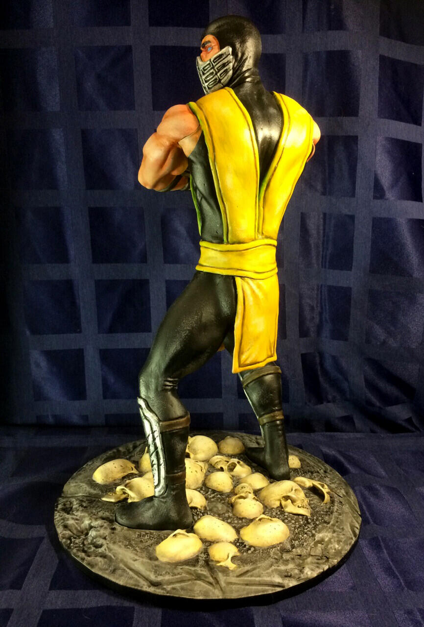 Scorpion 1995 mortal kombat for 3d print STL