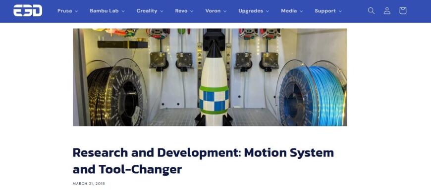 Snapmaker U1. Самый доступный toolchanger