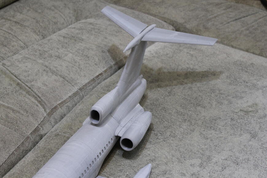 Ту-154 Б-2, масштаб 1:43