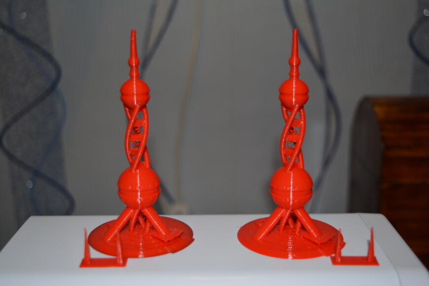 Обзор пластика PETG красный от RSCrossbridge