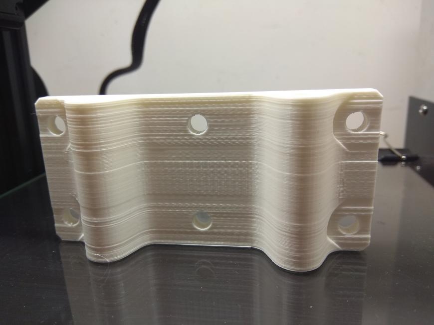 на что обратить внимание при таком дефекте печати в ENDER3