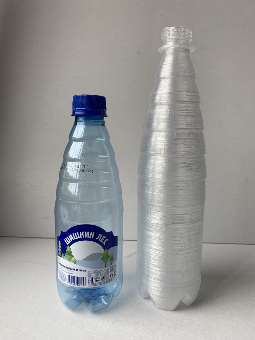 3D-печать прототипов бутылок