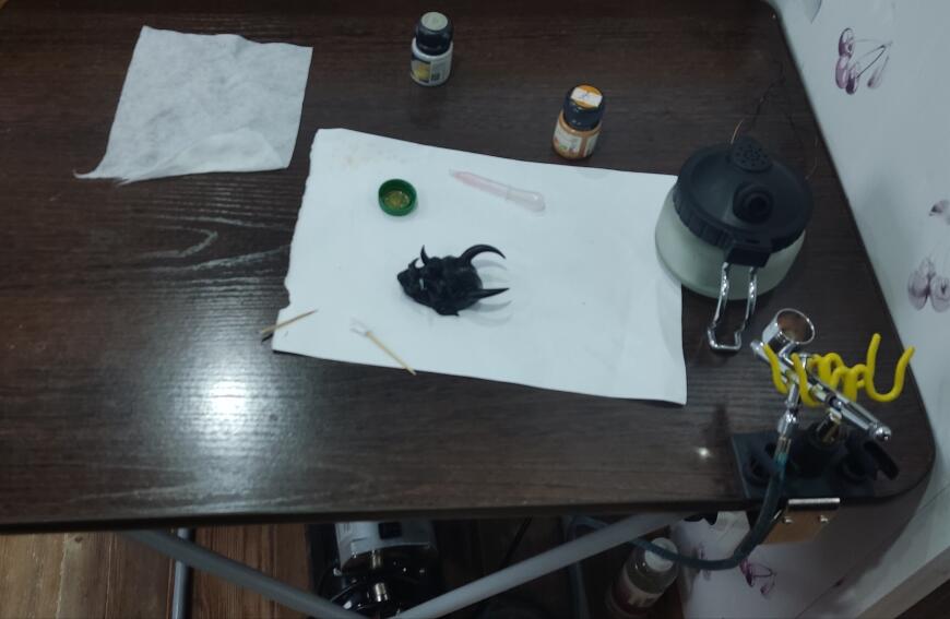 Японская маска из фотополимера. Японская маска из фотополимера.