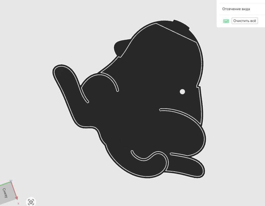 как печатать первый слой двумя цветами?