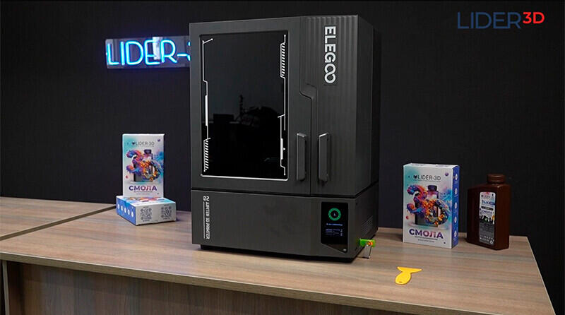 Elegoo Jupiter 2 обзор фотополимерного гиганта!