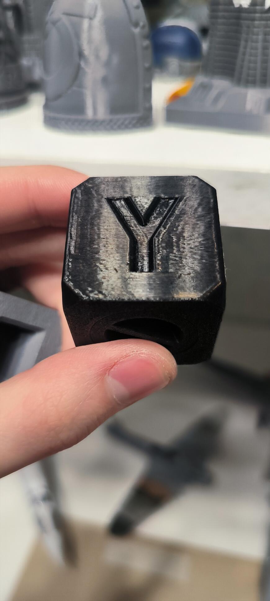 Полосы при печати bambu lab a1