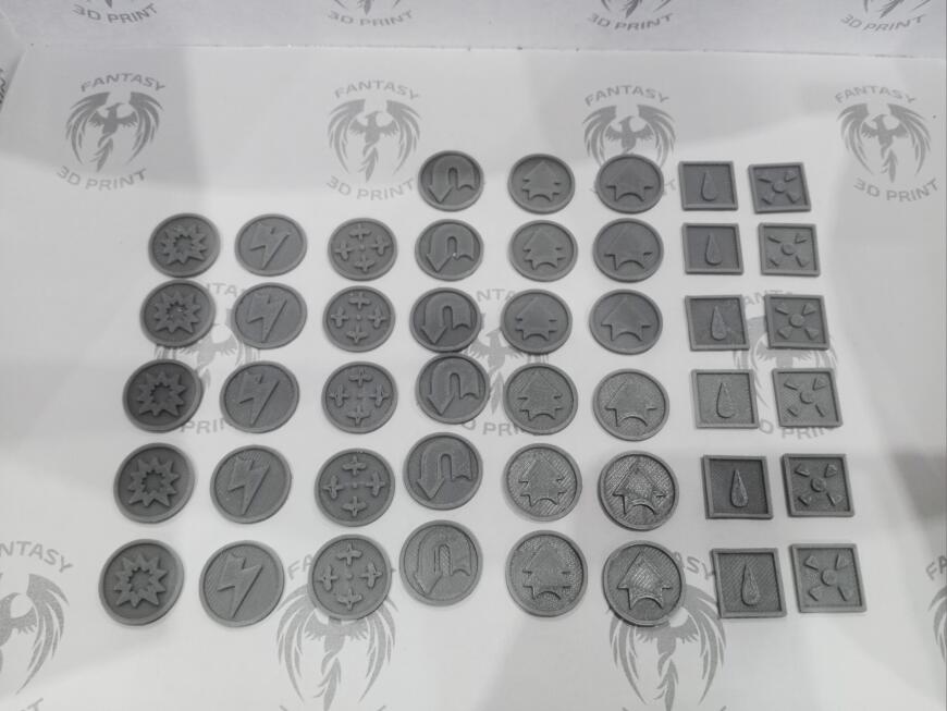 Каунтеры для настольной игры по вселенной Warhammer 