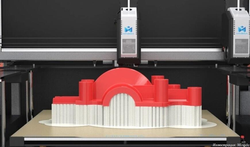 Китайская компания Mingda предлагает FDM 3D-принтеры MD-400D