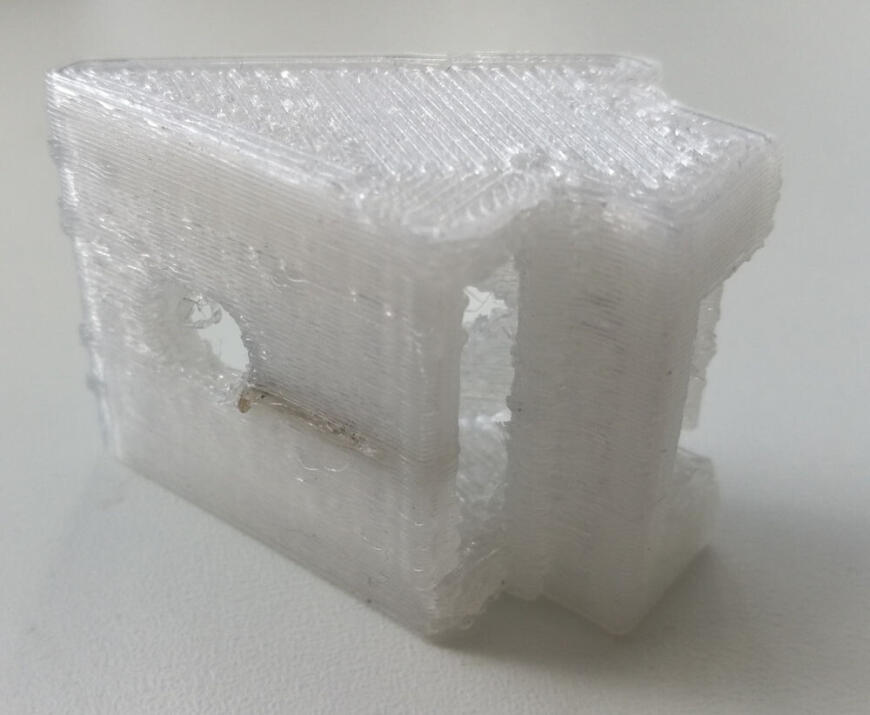 Kossel + Cura не пропечатывает неглубокий вырез на детали