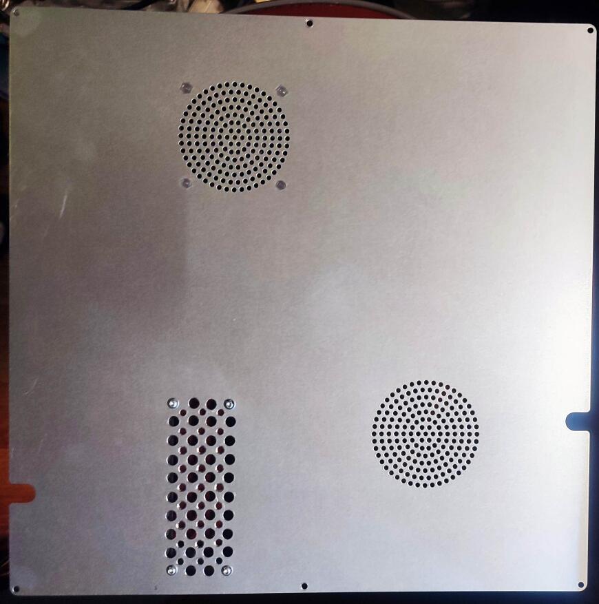 Creality K1 SE - Отвод нагретого в БП воздуха из отсека электроники. Creality K1 SE - Отвод нагретого в БП воздуха из отсека электроники.