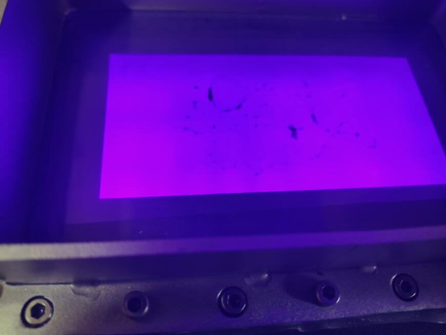 Принтер Longer Orange 30 - странный налет на LED-экране