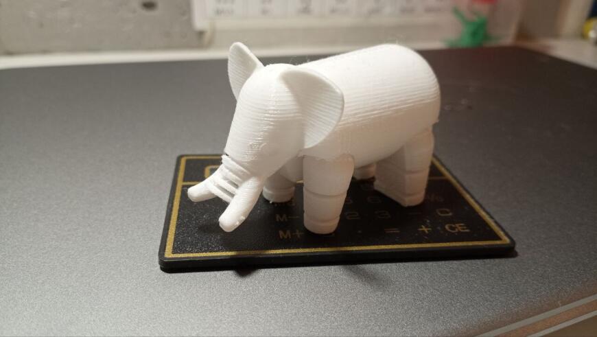 Мини отчет: поставил биметаллический термобарьер на MK8