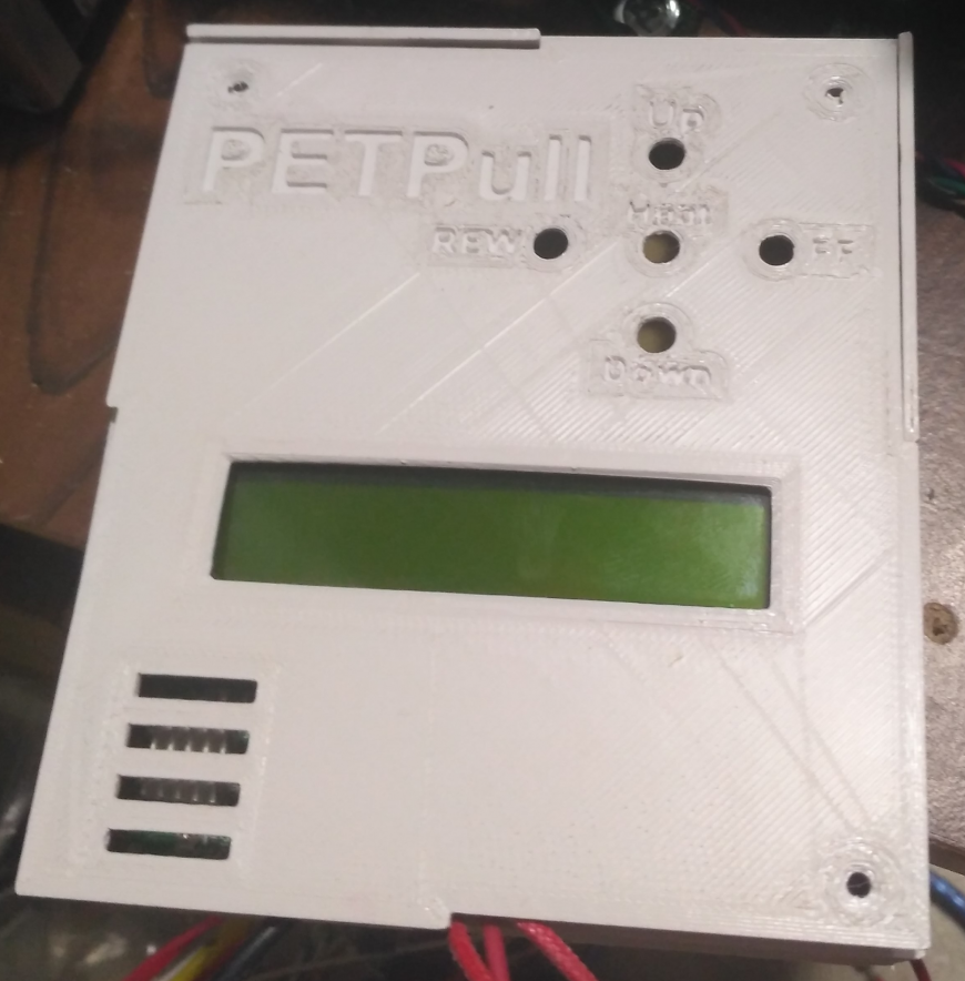PETPull - очередной станок по переработке PET бутылок в пруток для 3D  принтера.