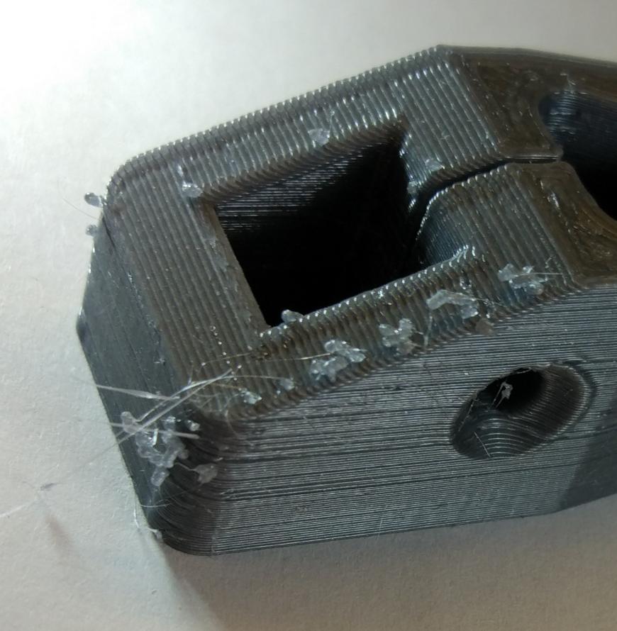 Проблемы с поверхностью на деталях PETG (ABSMaker)
