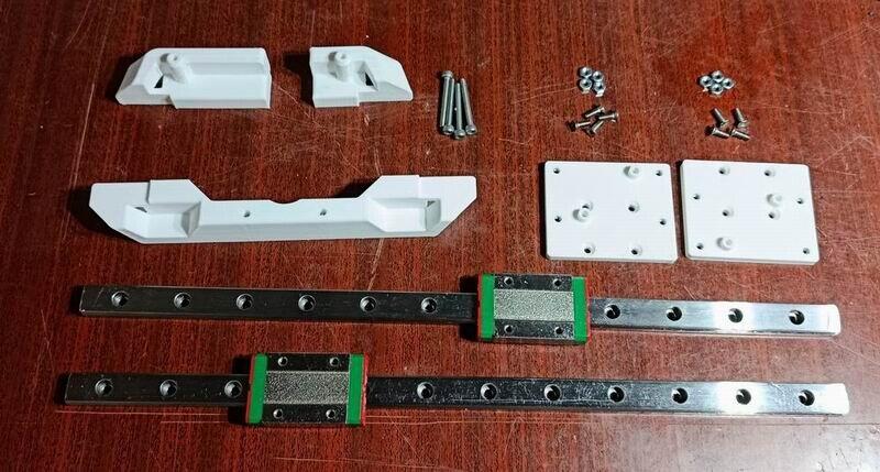 Перевод стола Creality Ender-3 V3 SE/KE на рельсы