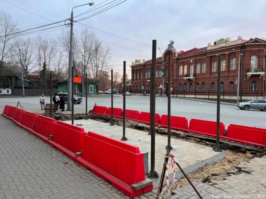 ТГАСУ завершает работы по возведению 3D-печатной остановки ТГАСУ завершает работы по возведению 3D-печатной остановки