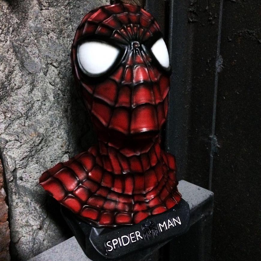 Spiderman bust