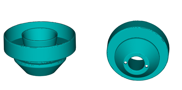Литье силикона на платине в формы, напечатанные на фотополимерном 3Д-принтере из HARZ Labs Silicone Compatible V2