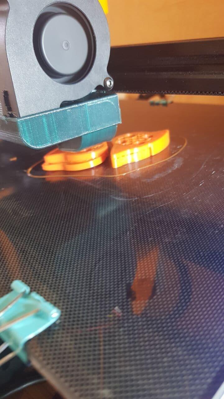 Смещение слоя ender 3