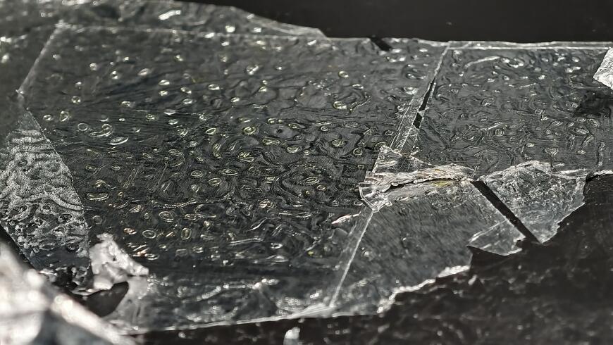 Выравнивание стола наждачной бумагой / шкуркой