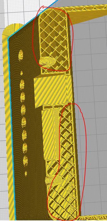 Косяк заполнения в Cura 4.4