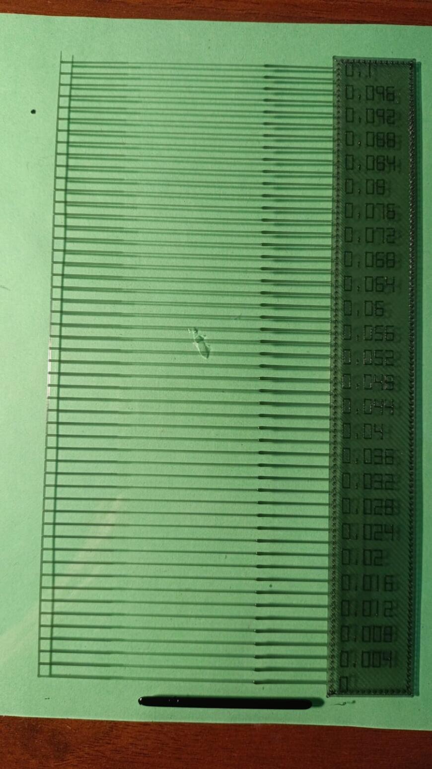 Pressure advanced на creality K1 с соплом 0.2