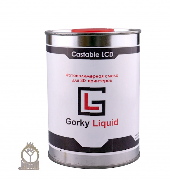 Фотополимерная смола Gorky Liquid - пополнение ассортимента интернет магазина 3DSN