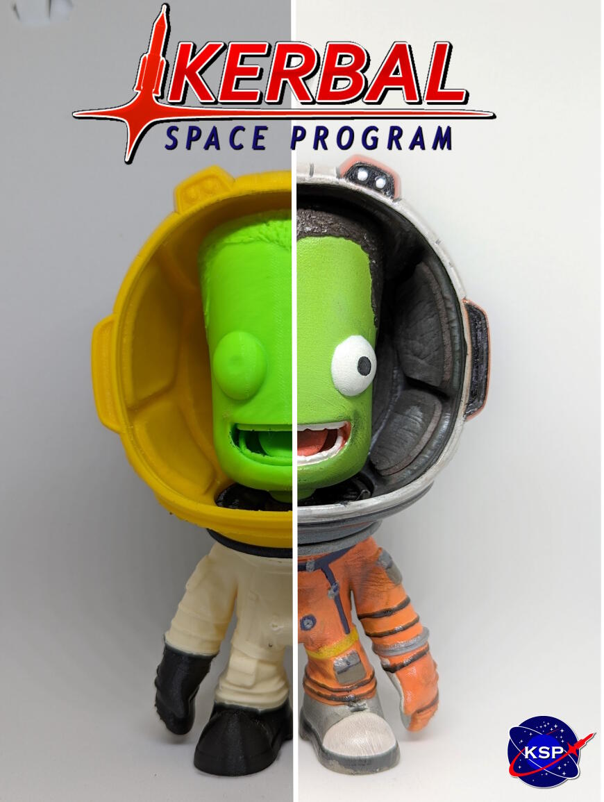 Персонаж из игры Kerbal Space Program