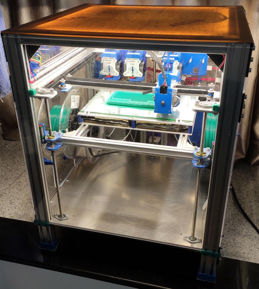 Кастомный 3D принтер с ToolChanger