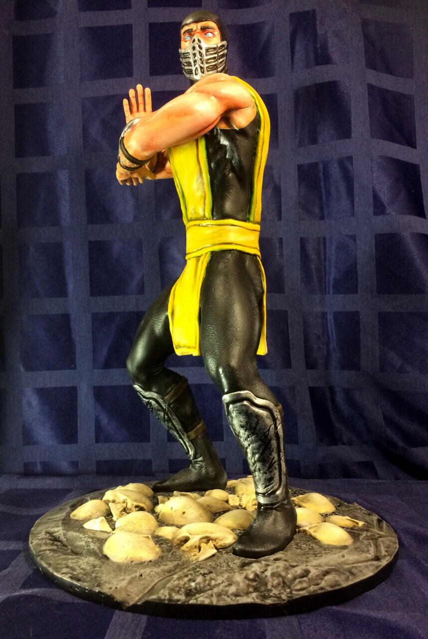 Scorpion 1995 mortal kombat for 3d print STL
