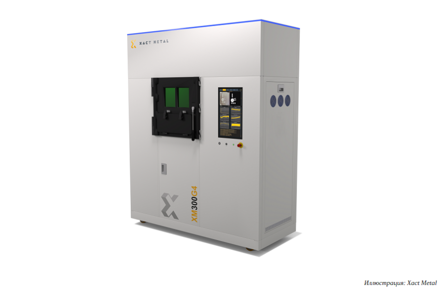 Xact Metal анонсировала лазерный порошковый 3D-принтер XM300G