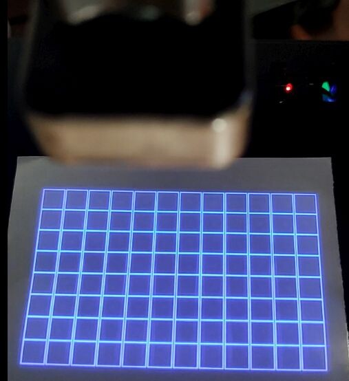 Тест экрана и засветки фотополимерного принтера v.2