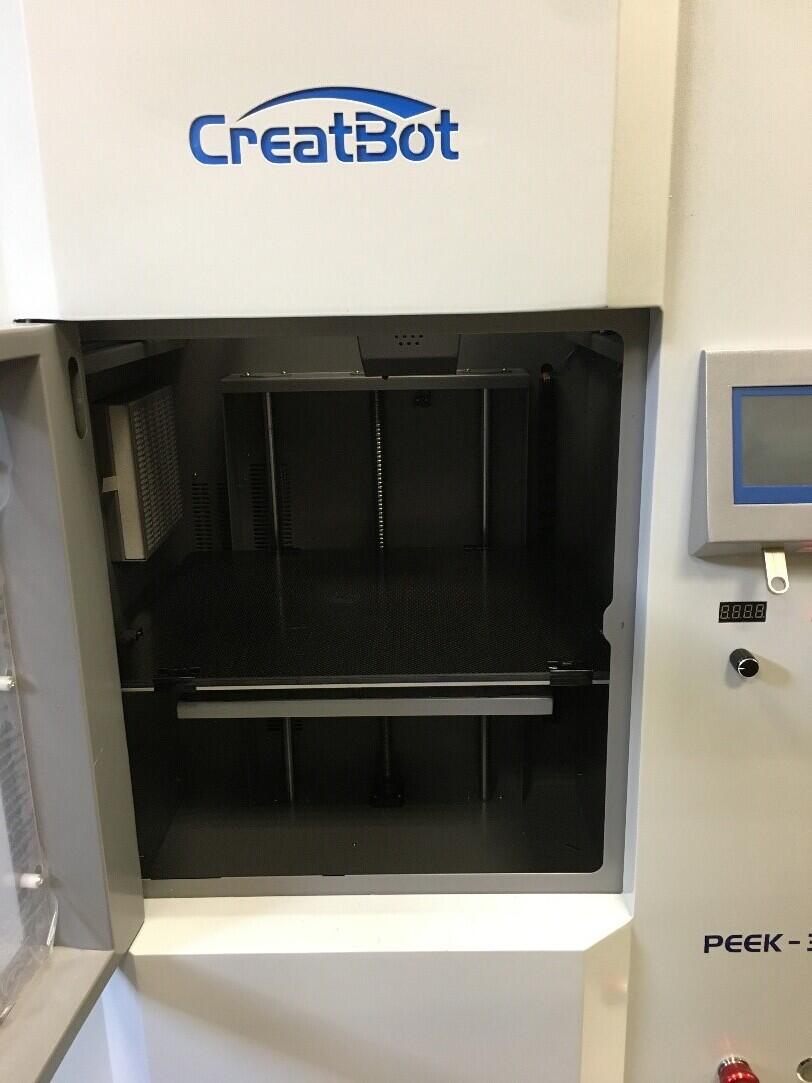 Первый обзор промышленного 3D принтера Creatbot PEEK 300. 3D печать в 500 градусов!