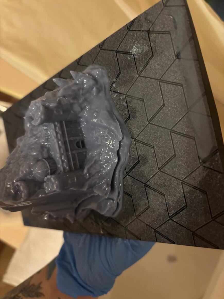Проблема при печати на принтере Anycubic Photon Mono M7 Pro