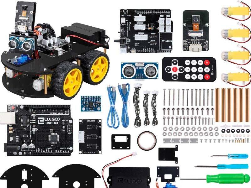 Обзор на Elegoo UNO R3 Project Smart Robot Car Kit V 4.0