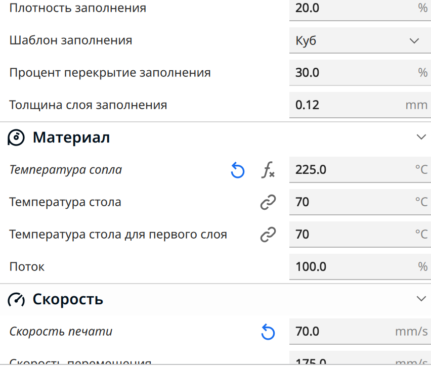 Пузыри на верхних слоях крышки и проблемы со стенками куба заполнения