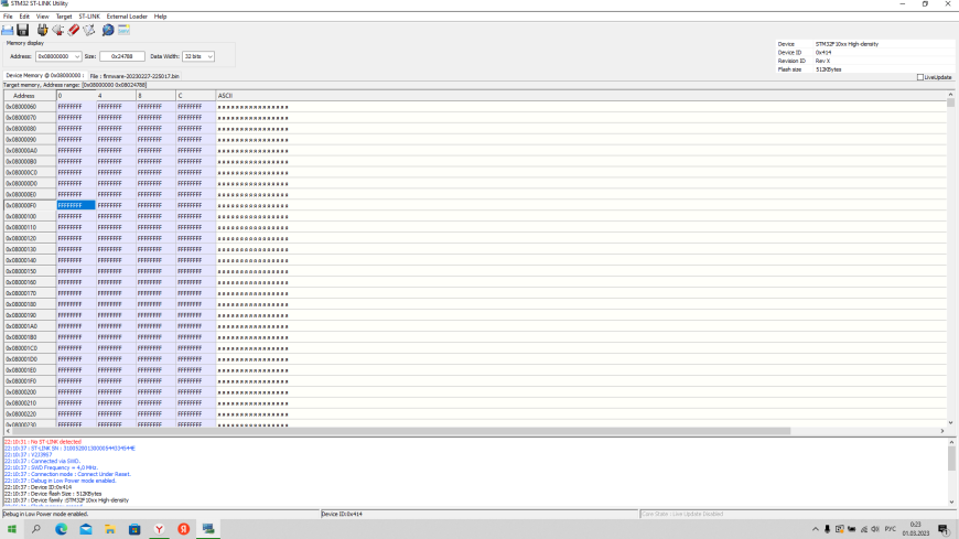 Проблемы с прошивкой платы Creality 4.2.7