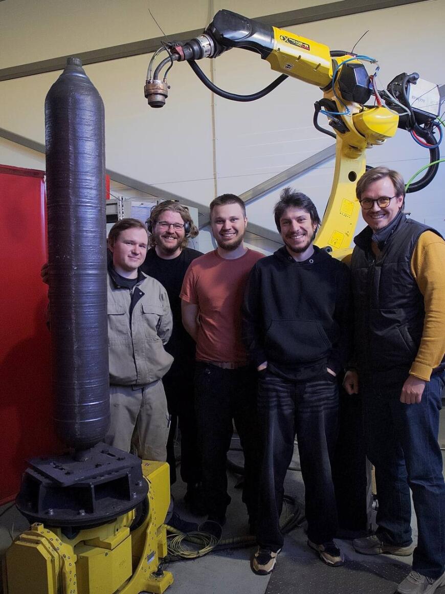 Сосуд высокого давления по технологии WAAM закончен!